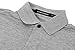 Uniboutique Mens Elasticity Casual Athletic Dry Fit Golf Polo Shirts 2 Button Long Sleeve Polo T Shirt Grey XL