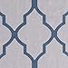 Moroccan Print Tier Curtains Kitchen Cafe Half Window Panels 1 Pair 26