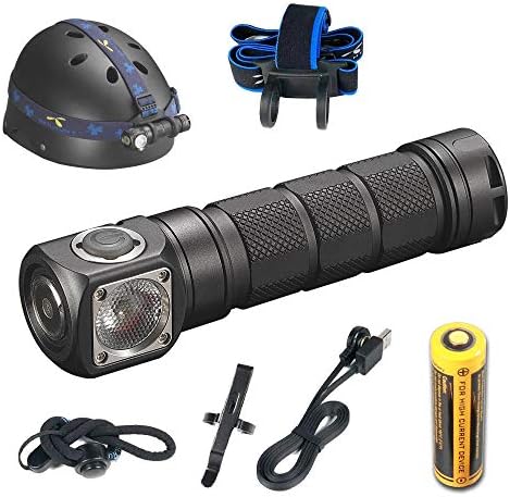Rechargeable Headlamp, H03 RC USB Magnetic Rechargeable 1200 Lumen LED Flashlight(neutral white)