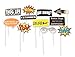 Party Sayings Props on a Stick 12 per pack