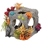 Aqua Della Cube Habitat - Decorazione per Acquario, 12 x 11,5 x 11 cm