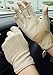 JIAHG Mens Driving Gloves Summer UV Sun gloves Non Slip Touchscreen Cotton Gloves Outdoor Sunblock Gloves for Cycling Motorcycle (beige)