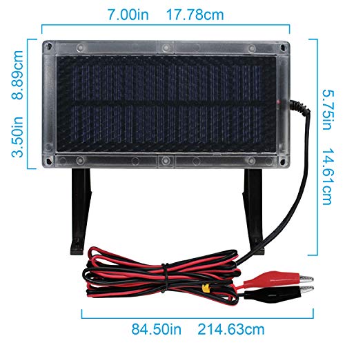 Mighty Max Battery 6V 4.5Ah Battery for American Hunter Deer Feeder + 6V Solar Panel Brand Product