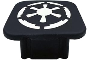 Xiaren 2 Inch Trailer Hitch Tube Cover Plug Cap, Tow Hitch Receiver Tube Hitch Rubber Plug Cover fits 2 Inch Trailer Hitch Receiver