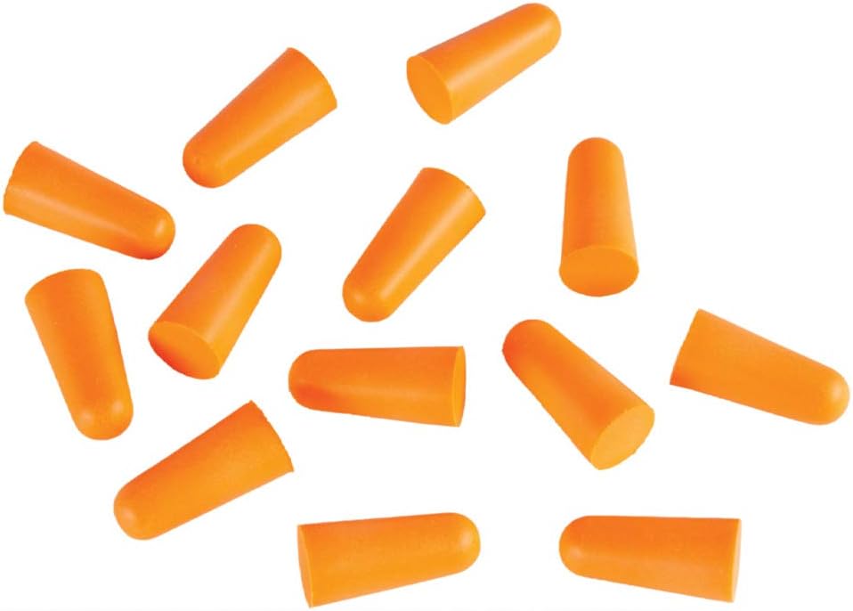 Champion Range and Target Hearing Protection Foam Plug 6 Pairs, Orange, One Size : Sports & Outdoors