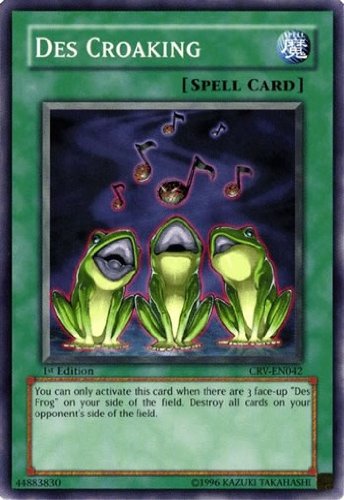 Yu-Gi-Oh! - Des Croaking (CRV-EN042) - Cybernetic Revolution - Unlimited Edition - Common