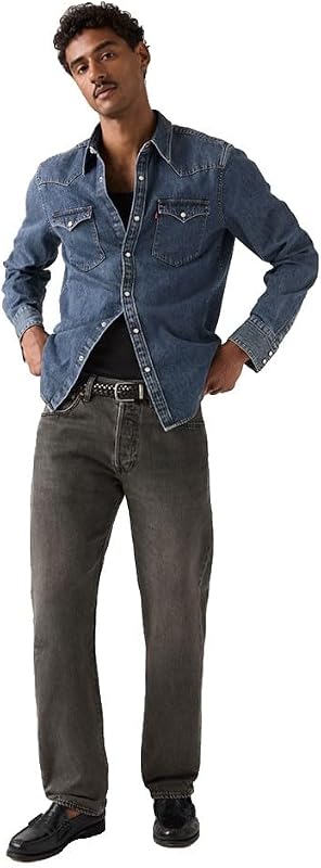 501 Levisoriginal Fit Jeans, Notti in Quercia, 33 W/30 L Uomini