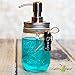 Farmhouse Decor Soap Dispenser Lids for Glass Mason Jar - Bathroom Kitchen Accessories for Mouthwash Lotion Dish Hand Soap or any Liquid (2-Pack No Jars)