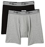 Champion Men's 2-Pack Double Dry Activefit Boxer Brief
