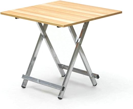 DX Mesa Plegable Simple para el hogar 2 Personas 4 Personas Mesa ...