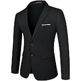 Men's Sport Coats & Blazers Slim Fit Suit Jacket for Men Two Button Sport Coat for Wedding Casual