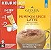 Gevalia Kaffe Pumpkin Spice Latte Espresso K-cup Pods & Latte Froth Packet (9 Count Box)