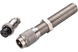 Knowtek MPU MSP679 5/8-18 UNF Thread Generator Magnetic Pickup Engine Speed Sensor for Diesel, 3in [76.2mm] Thread Length, Military Connector, Automotive, Electronic