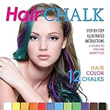 Hair Chalk: Step-by-Step illustrated instructions + 12 Easy to Follow Hairstyles by Chloe Sakura
