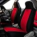 Bucket Seat Cover, Two Front Seat Cover. Car Seat Cover Fb102 Red/black Front