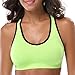 Mirity Women Racerback Sports Bras - High Impact Workout Gym Activewear Bra Color Black,grey,green,blue,pink XL,5 Pack