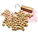 GREENLE Moth Balls Repellent for Closets Storage Anti Moth With Natural Camphor Wood Root Balls And Hanger Blocks Moth Protection for Freshener Clothes Drawer Household Essential Pack 80pieces