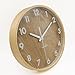 Hippih 12 Silent Wall Clock Wood Non Ticking Digital Quiet Sweep Home Decor Vintage Wooden Clocks(number)