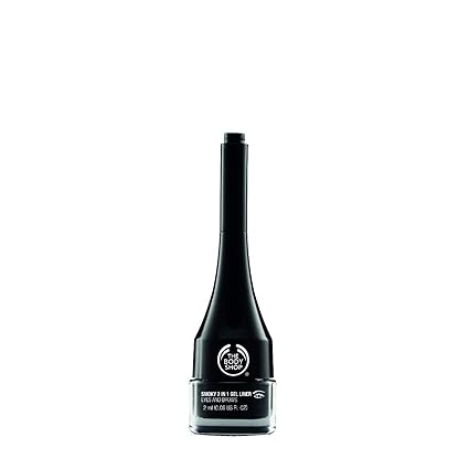 The Body Shop Smoky 2 in 1 Gel Liner, Black, 2ml