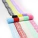 10 yards/lot mixed color Embroidered Net Lace Trim Ribbon Yarns Craft Accessories