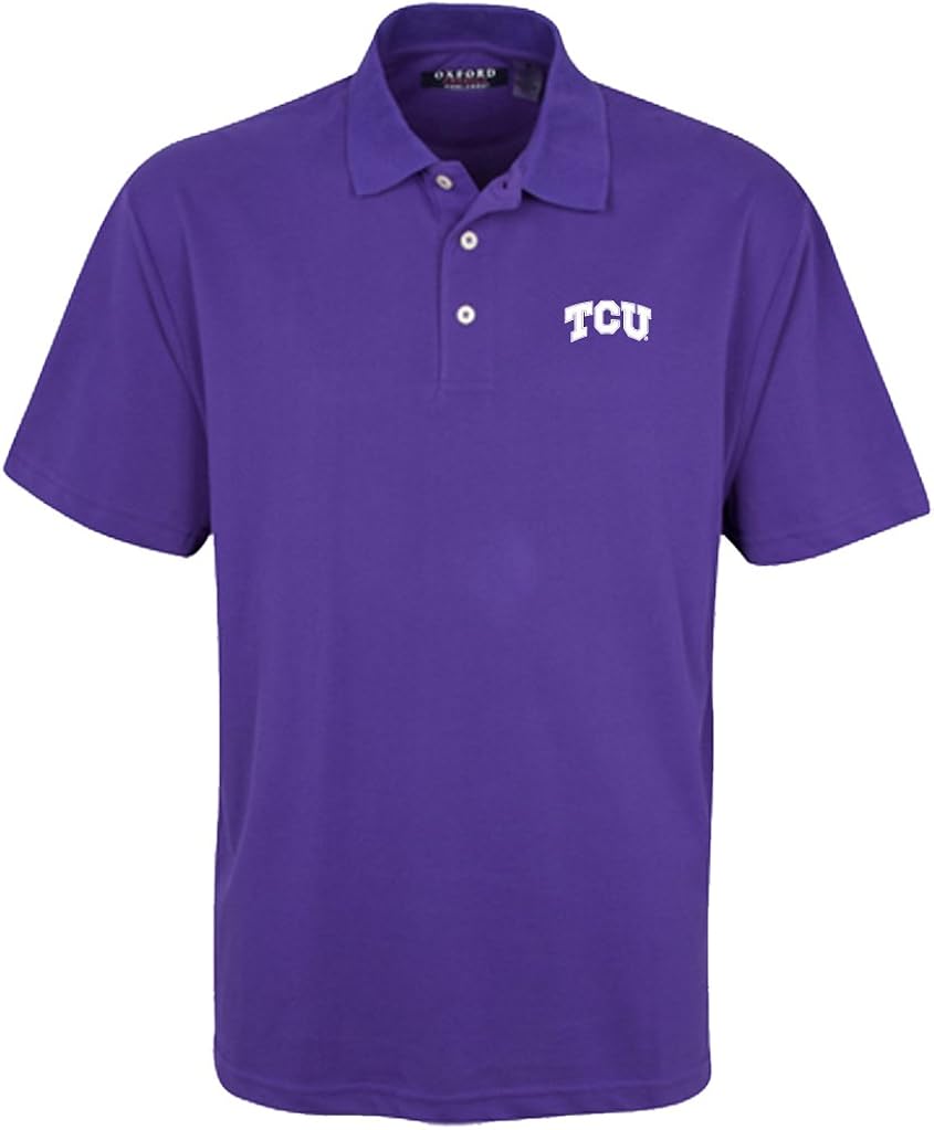 black tcu polo