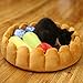 S-Lifeeling Fashion Pet Cushion Bed Detachable Updated Version Winter Plush Nest Kennel Lovely Tart Warm Comfortable Extended Dog Mat Pad Cat Mat