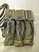 WWII German MP44 MP 44 Stg44 Magazine Pouch Set - JUTE n LEATHER