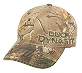 Duck Commander Duck Dynasty Side Logo Real Tree Xtra Washed Cotton Cap, Camo, One Size