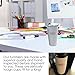 Burrrsky Stainless Steel Vacuum Insulated Tumbler 20oz| Travel Tumbler |Keeps Drinks Hot or Cold for Hours! Black or White Tumbler with Spill/ Splash Proof Lid Keeps your Starbucks Coffee Hot or Cold!