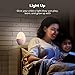 VAVA VA-HP008 Night Lights for Kids, Baby Night light with Free Stickers, Eye Caring LED Nursery Lamp, Safe ABS+PC, Adjustable Brightness and Warm White/ Cool White Color, 80 hours Runtime - Pink