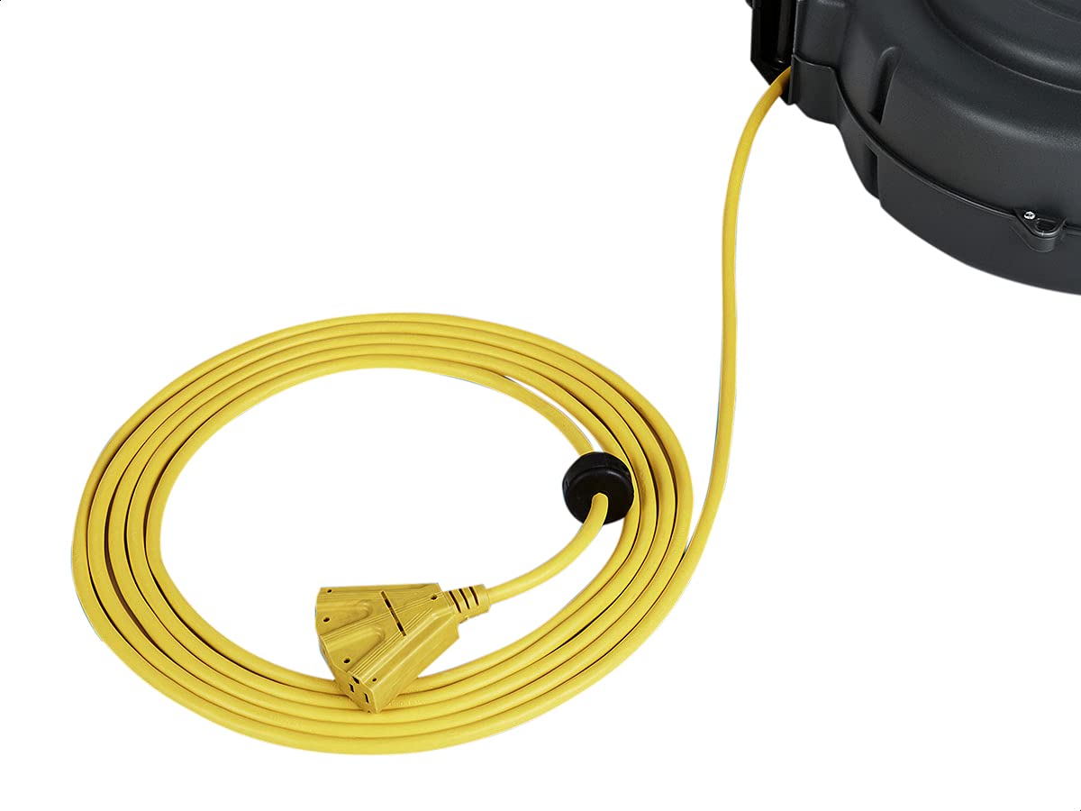 Extension Cord Reel Heavy Duty Retractable Long 12AWG
