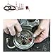 Lelecar Fuel Filter Head Primer Seal Rebuild Kit and Air Bleeder Screw for 2001-2013 GM Duramax Fuel Filter Housing -Aluminum Screw(Blue)