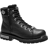HARLEY-DAVIDSON FOOTWEAR mens Chipman Motorcycle Boot, Black, 7.5 US
