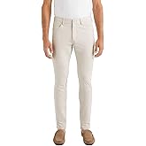 Rhone Men's Commuter Five Pocket Slim Fit Pant, Premium Comfort, Breathable 4-Way Stretch Fabric (Stone, 30W x 33L)