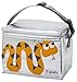 3 Sprouts Lunch Bag, Snake, Orange