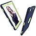 SYNTAK iPad 9.7 2018/2017 Case,iPad 6th Generation Cases,Slim Heavy Duty Shockproof Rugged Cover Three Layer Hard PC+Silicone Hybrid Impact Resistant Defender Full Body Protective Case (Navy Blue)