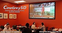 Elite Screens Aeon CineGrey 5D, 150-Inch Diagonal