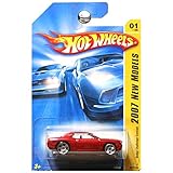 2007 New Models #1 Dodge Challenger Concept Dark Red #2007-01 Collectible Collector Car Mattel Hot Wheels 1:64 Scale