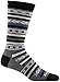 Darn Tough Vermont Brogue Crew Light Sock - Men's Black Large