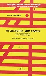 Recherches sur l'écrit (au Congo-Kinshasa)
