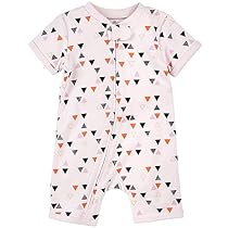 Petit Lem Baby Romper, Pink, 3M