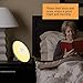 Sunrise alarm clock wake-up light Asahi analog light alarm clock bed lamp multi-color conversion alarm function (white)
