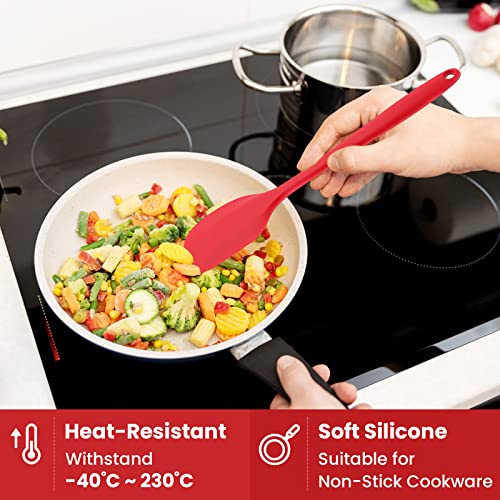 Silicone Spatula, 2 Pcs Spatulas Silicone Heat Resistant, Baking