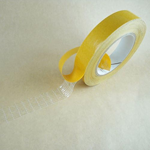 Double Coated Thin Scrim Tape 2.4 mil (54606) (Size:3" (72mm)x 60Yd-16 Rolls Per Case)