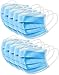 Disposable 3-Ply Face Mask Antiviral Medical Surgical Dental Earloop Polypropylene Masks for Personal Health - Pack of 10 (Blue)