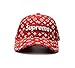 Designer Baseball Hats (Red)