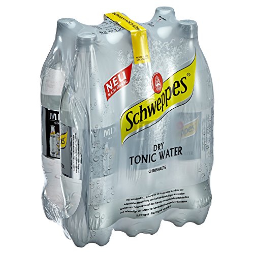 Schweppes Dry Tonic Water EINWEG, 6 x 1.25L