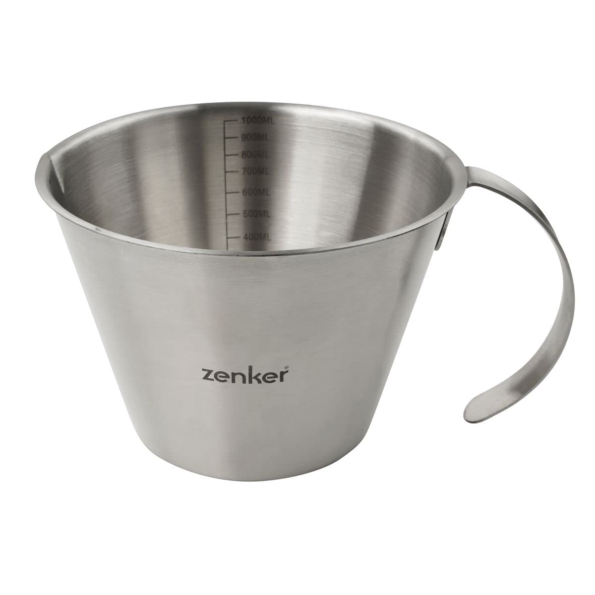 Zenker 44993 Measuring Jug 1 L Stainless Steel with Handle