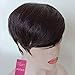 HOTKIS Short Human Hair Wigs Short Wigs Human Hair Pixie Cut Wigs for Black Women (SW806)