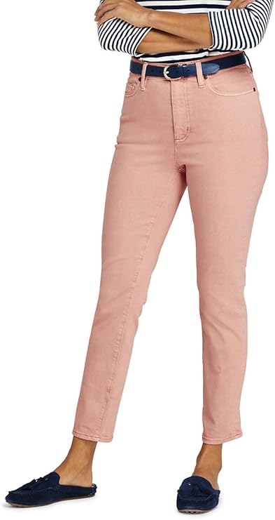 Lands' End Women's High Rise Slim Leg Ankle Jeans: Amazon.ca: Sports & Outdoors